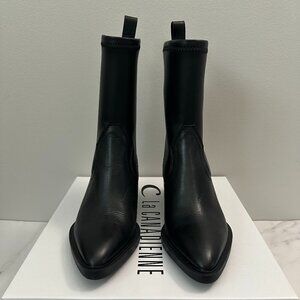 LA CANADIENNE Parks Leather Bootie Boots